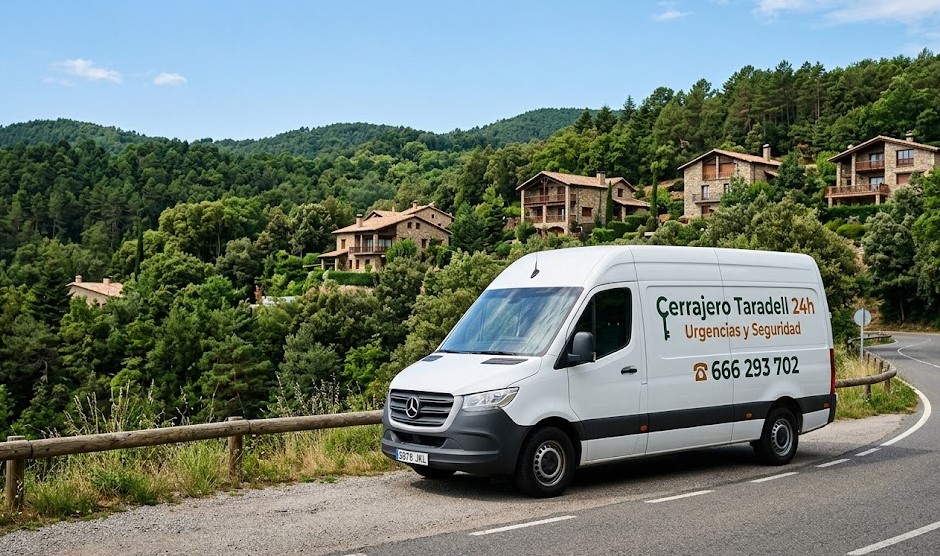 Furgoneta Cerrajero Taradell Osona Barcelona